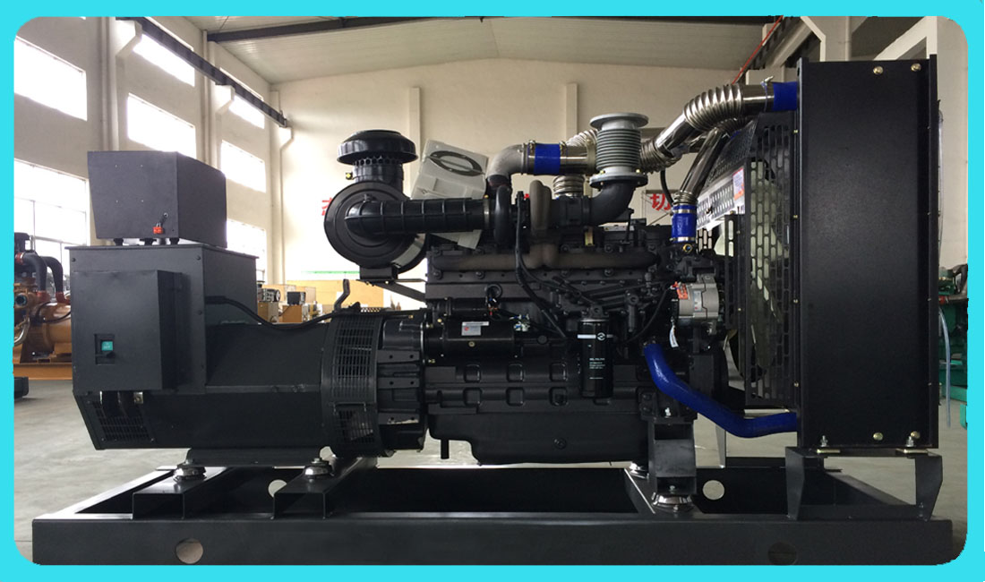 珀金斯動力上柴系列185kw柴油發電機組出貨成功