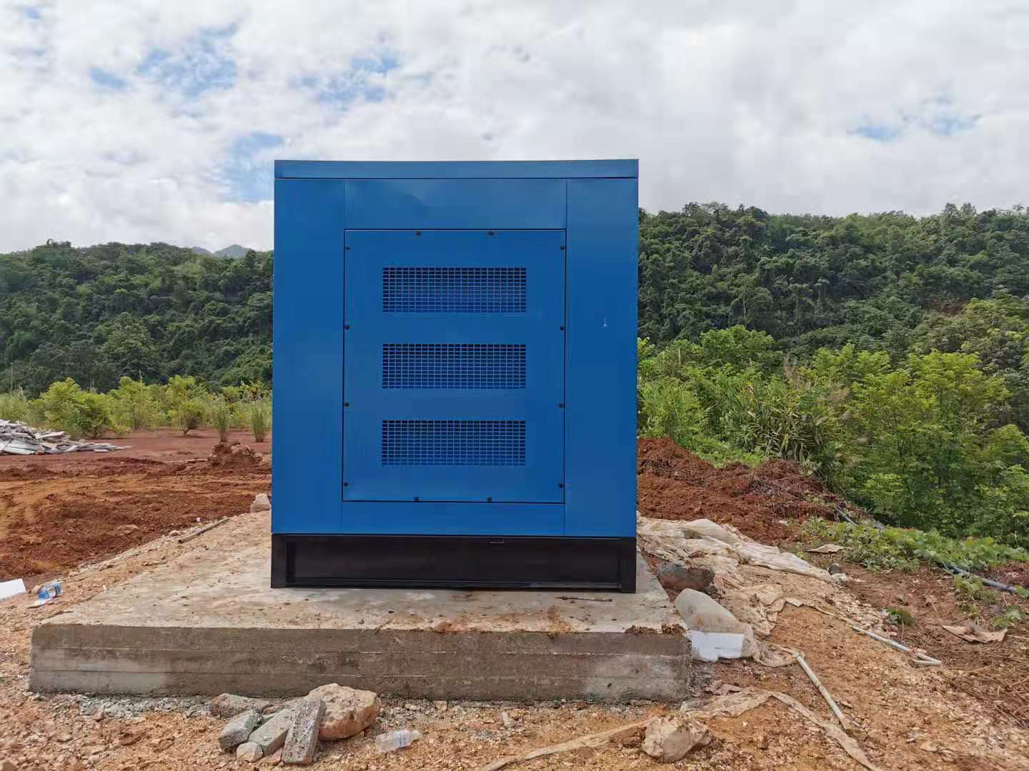 500KW玉柴系列柴油發電機組完美交付！